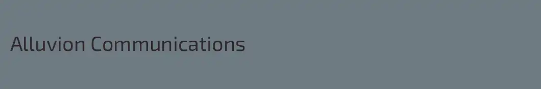 Alluvion Communications